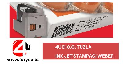 4U d.o.o. Tuzla - INK Jet Štampači Weber